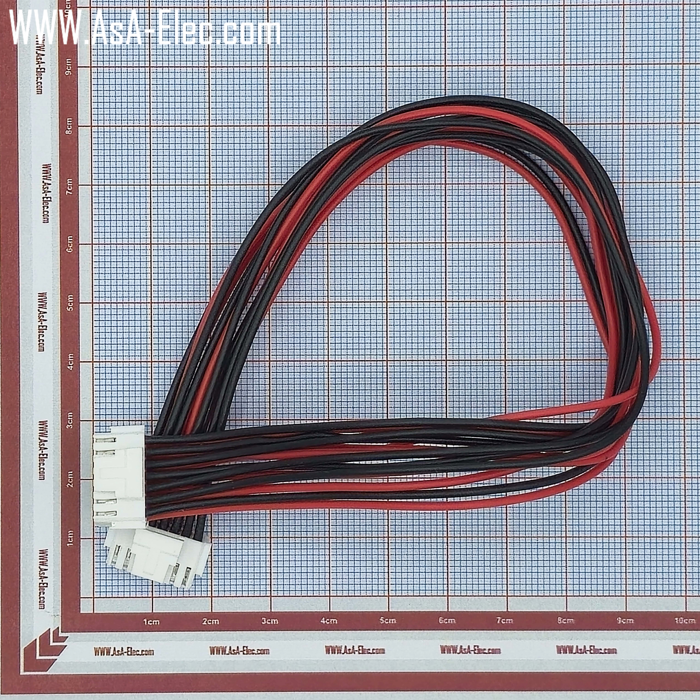 کابل 2*7 فاصله 2mm-سیم 7×0/26 نسوز